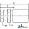 A & I Products (HC-F-BSPX) Female BSP Parallel Pipe - Swivel - Straight 3" x5" x1" A-F-BSPX-08-10 - alternate 2